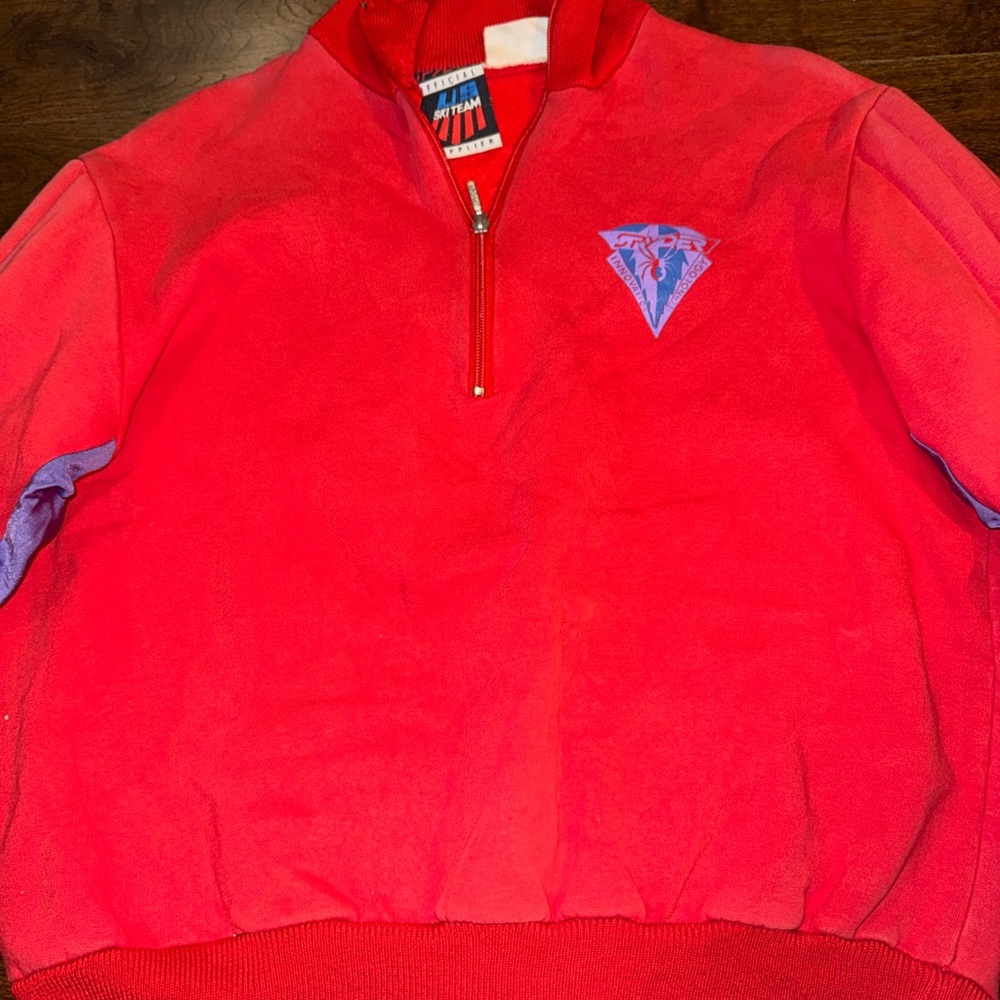 Vintage Spyder US Official Quarterzip
